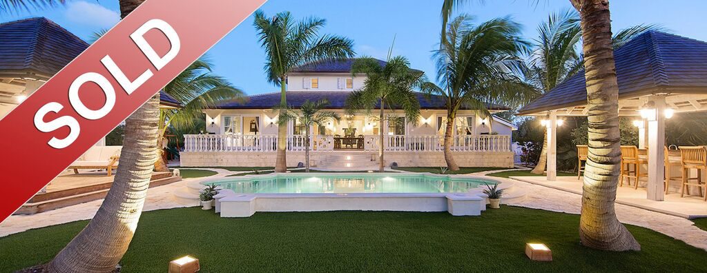 turks caicos canal front home sold