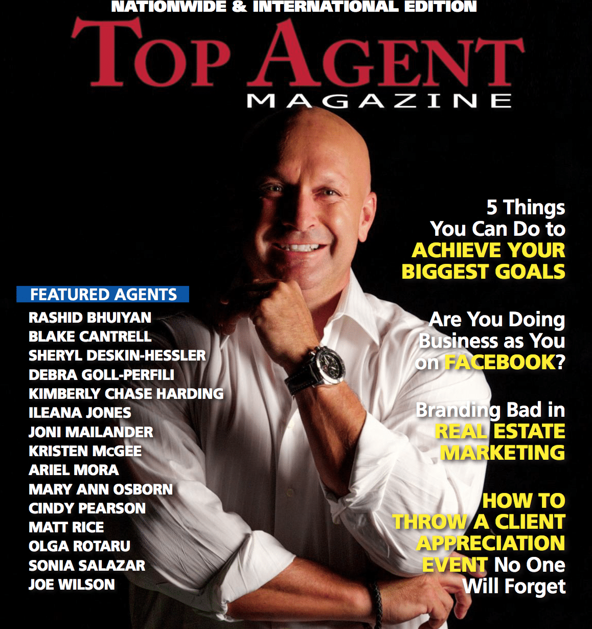Re/Max Real-estate Top Agent Magazine