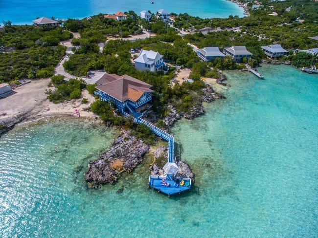 Overhead view of an example investment property in Turks and Caicos sold by RE/MAX Turks and Caicos